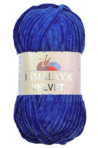 Himalaya Velvet Cord 90029 SAKS BLUE von Genel