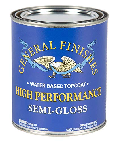 General Finishes QTHSG High Performance Water Based Topcoat, 1 quart, Semi-Gloss by General Finishes General Finishes QTHSG High Performance Water Based Topcoat, 1 quart, Semi-Gloss by General Finishes von General Finishes