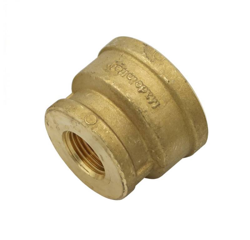 General Fittins Gewindefitting Messing Reduziermuffe 1/2" x 1 1/4" DN15 DN32 Übergangsmuffe von General Fittins