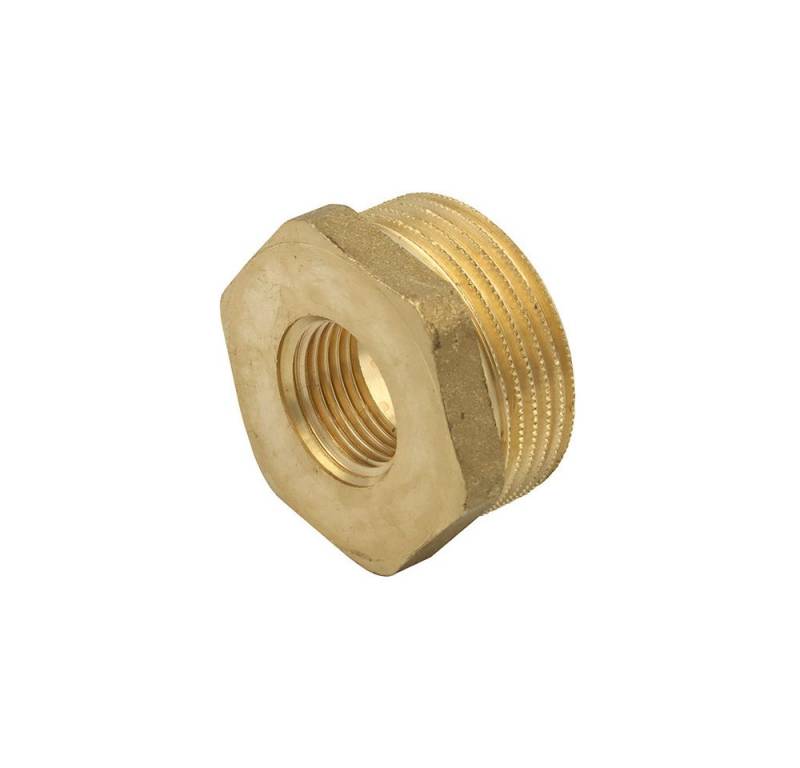 General Fittins Gewindefitting Messing Reduzierstück 1/2" IG auf 1 1/4" AG Reduzierung Redstück von General Fittins