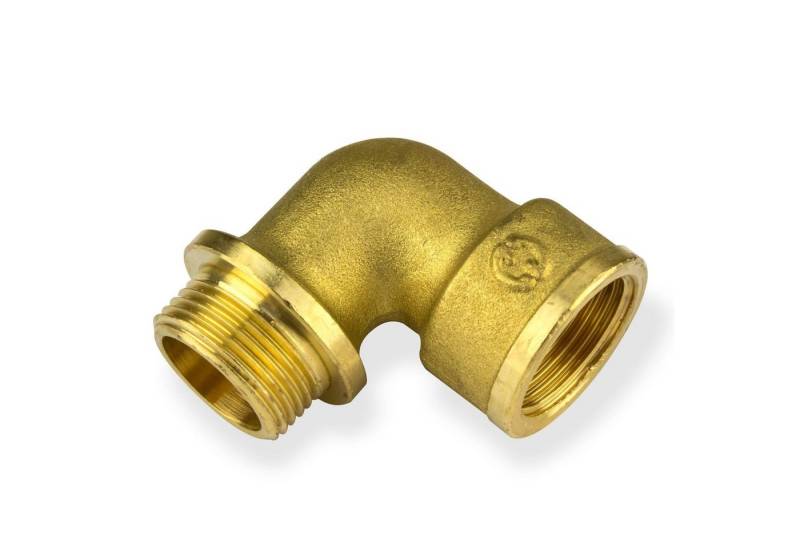 General Fittins Gewindefitting Messing Winkel 1 1/4" 5/4" DN32 IG/AG Rohrwinkel Bogen Rohrbogen von General Fittins