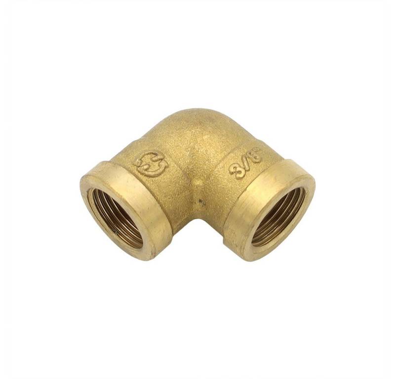 General Fittins Gewindefitting Messing Winkel 3/8" DN10 Rohrwinkel Bogen Rohrbogen Biegung von General Fittins