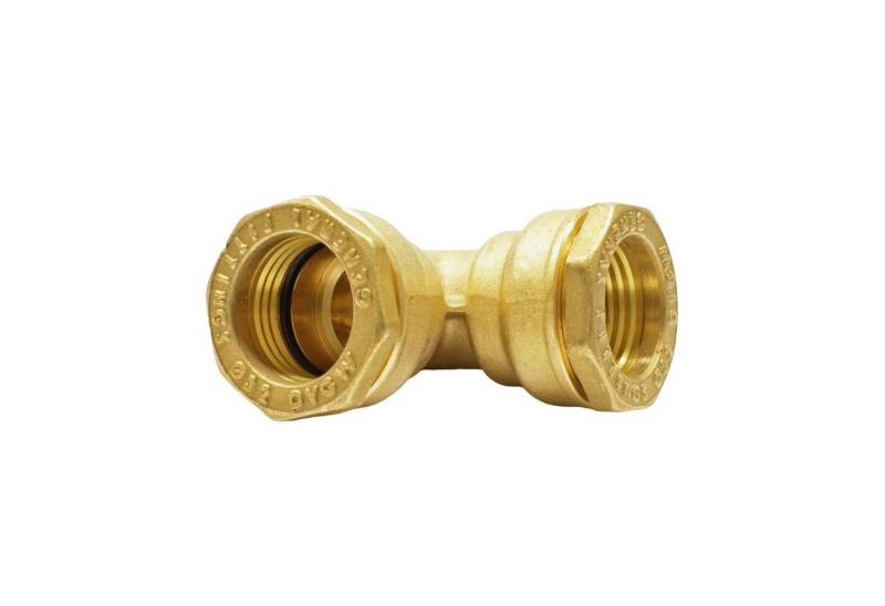 General Fittins Gewindefitting Messing PE Rohr Verschraubung Winkel 32x32mm Klemmfitting von General Fittins