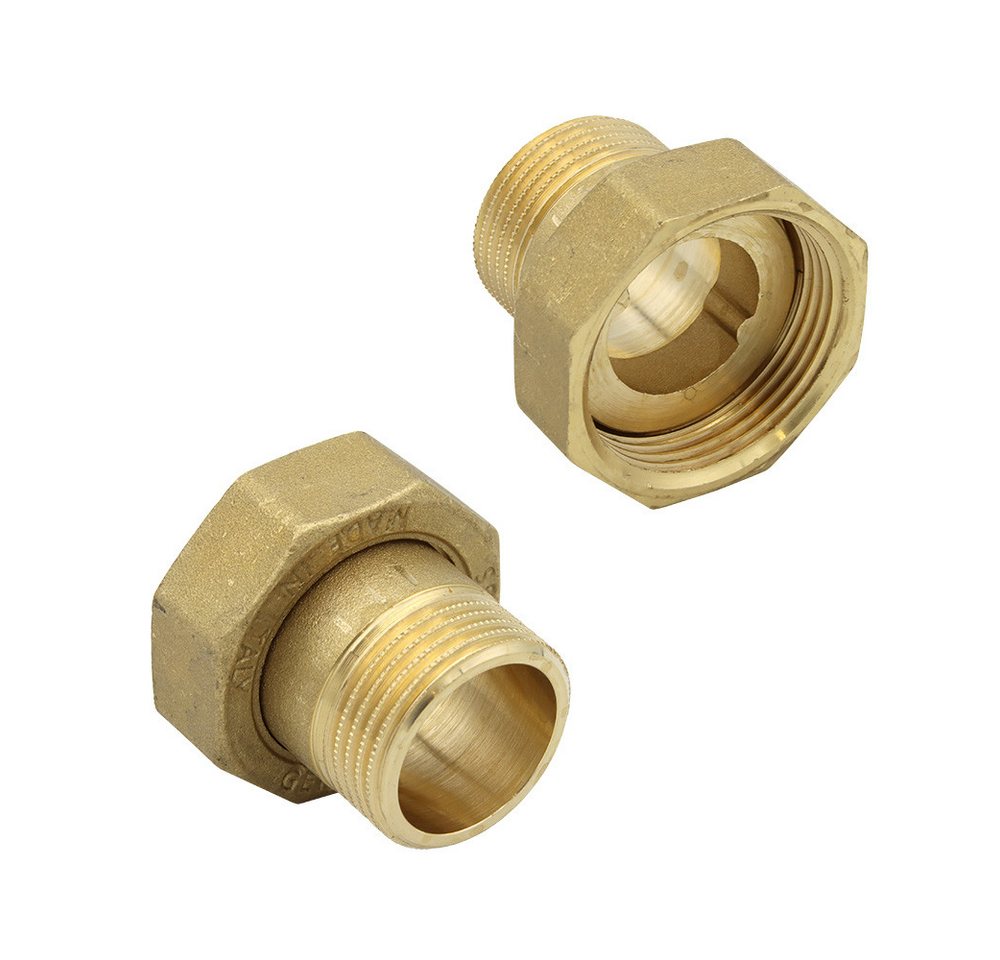 General Fittins Kaltwasserzähler 2x Wasserzählerverschraubung 1 AG x 1 1/4 IG Wasseruhr General Fittins Kaltwasserzähler 2x Wasserzählerverschraubung 1 AG x 1 1/4 IG Wasseruhr von General Fittins