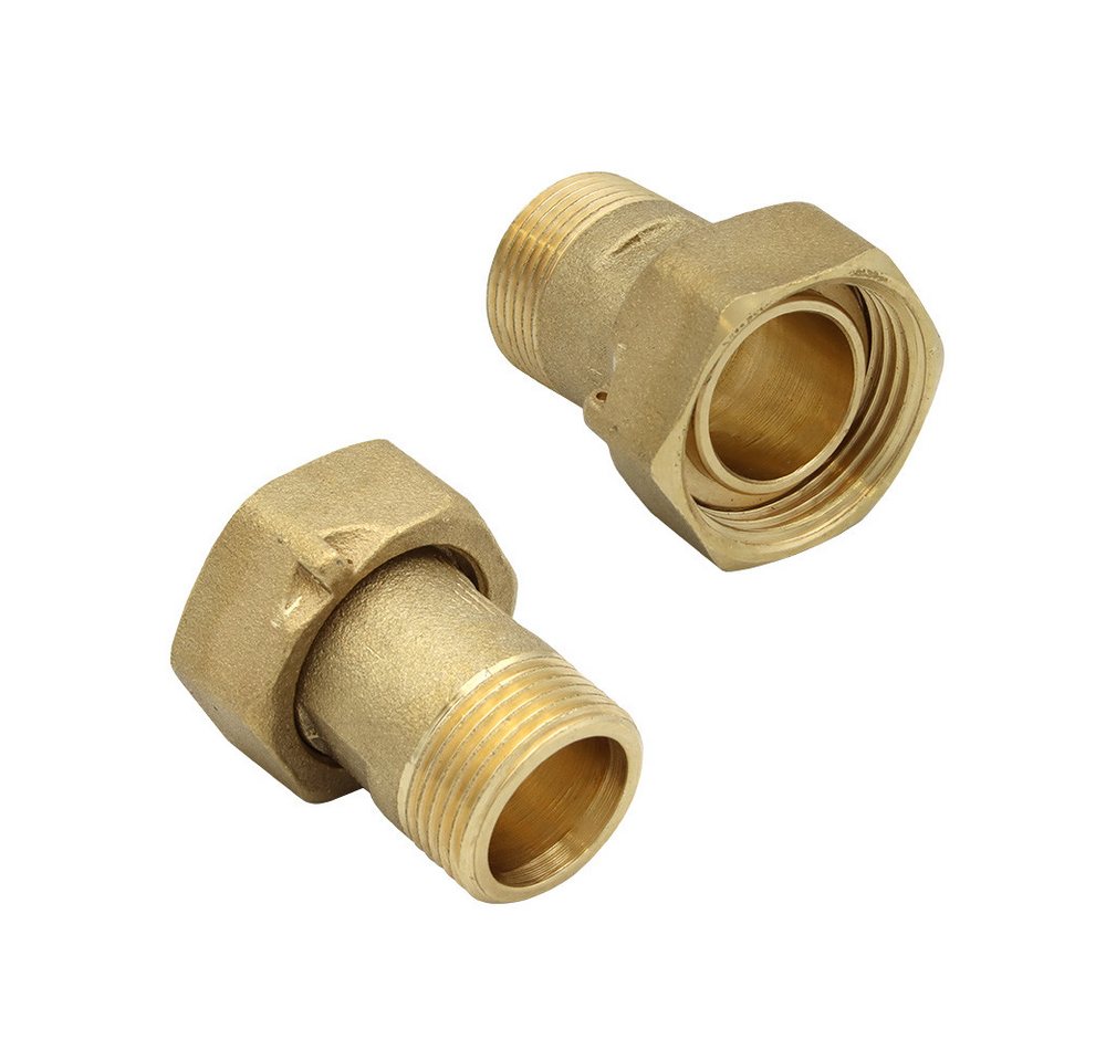 General Fittins Warmwasserzähler 2x Wasserzählerverschraubung 3/4 AG x 1 IG Wasseruhr General Fittins Warmwasserzähler 2x Wasserzählerverschraubung 3/4 AG x 1 IG Wasseruhr von General Fittins