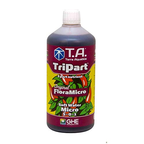 General Hydroponics FloraMicro 1 L - Soft Water - mit Farbanzeige von General Hydroponics