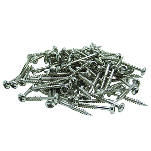 GENERAL Tools & Instruments 100 Stück Pocket Loch Schrauben, 8498 von General Tools