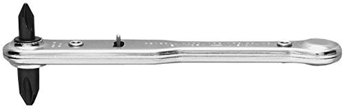 General Tools - 2551-2419 807X Ratschen-Winkelschraubendreher mit Nr. 1 silber von General Tools