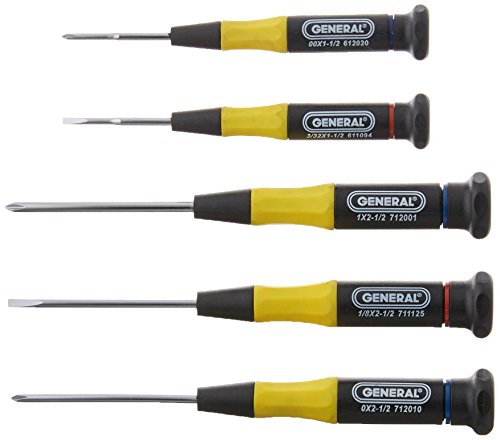 General Tools 700 Five-Piece Precision Screwdriver Set von General Tools