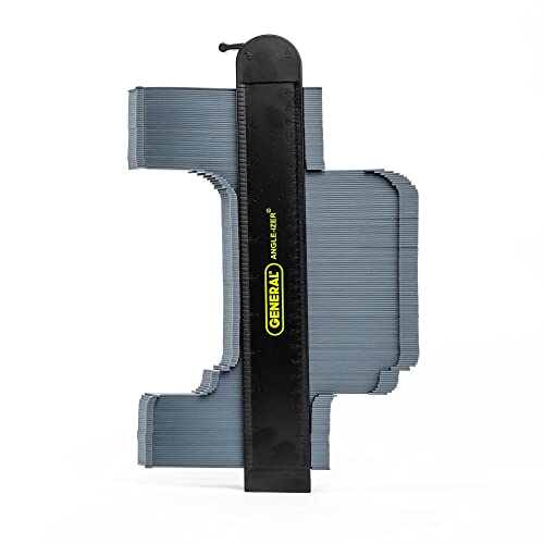 General Tools Konturenlehre #834X mit extra langen Stiften, Profillehre, Formduplikator, 254 mm, präzise Kopieren unregelmäßiger Formen für perfekte Passform und einfaches Schneiden von General Tools