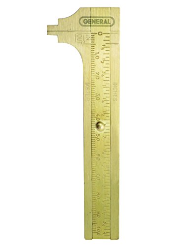 General Tools Messschieber 133ME Messschieber, 10,2 cm von General Tools