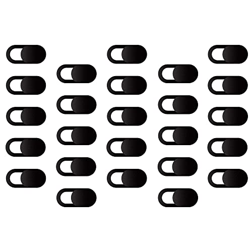 Generic Brands 24 x Kamera-Abdeckungen, Schiebe-Blocker für Laptop, Computer, Smartphone, schützen Sie Ihre Privatsphäre, Webcam-Abdeckung, Kamera-Abdeckung, Sichtschutz, Schieber von ReFind