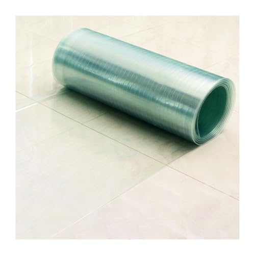 0,8 mm Klar Polycarbonat-Dachplatte, Glasfaserplatte, Sonnenscheinplatte, Korrosionsbeständig, Rostresistent, für Gerätehaus, Garage Gartenhaus(0.5x17.0m=1.64x55.8ft) von Generic