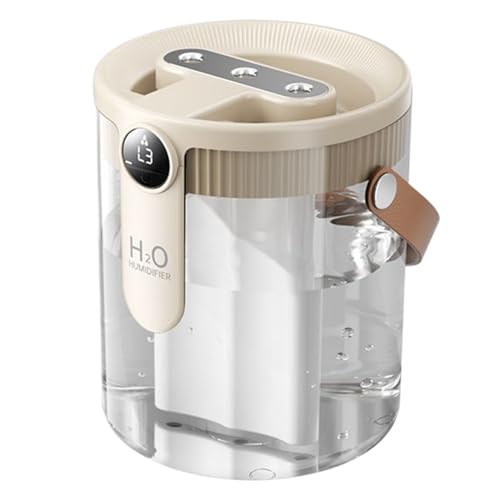 1,5L Tragbarer Luftbefeuchter - cooler Nebel -Luftbefeuchter | Wassertank Diffusor Wireless für Schlafsaalpflanzen Schlafzimmer Haushalt Apartment Desk Kindergarten Innenräume 1,5L Tragbarer Luftbefeuchter - cooler Nebel -Luftbefeuchter | Wassertank Diffusor Wireless für Schlafsaalpflanzen Schlafzimmer Haushalt Apartment Desk Kindergarten Innenräume von Generic