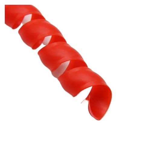 1~10 Meter PP Flexibler Kabelschutz 8mm ~ 20mm Wickelhülse Abdeckung Rohrleitung Organizer Rohr Kabel Drahtschutz(Red,10MM_5 METERS) von Generic