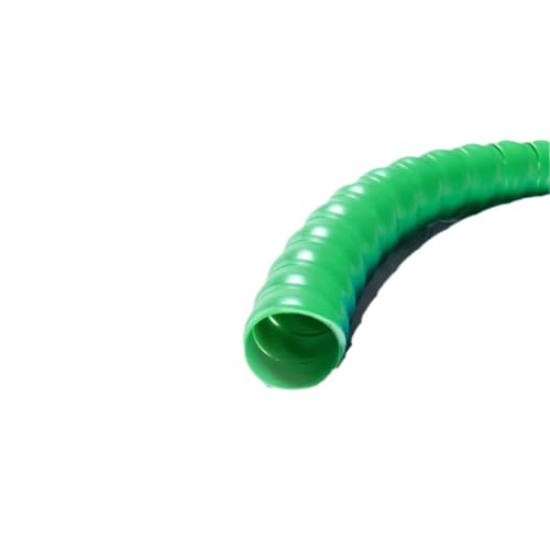 1-10 Meter Wickelrohr 8/10/14/16/20/25 mm Draht Organizer Kabelschutzhülle Rohr(Green,16MM_10 METERS) von Generic