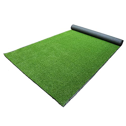 1 Stück 50/100 cm Kunstrasen Simulation Moosmatte Grasboden Haus Rasen Teppich Mikrolandschaft D Grün N9P4 Dekor Rasen Fake von Generic