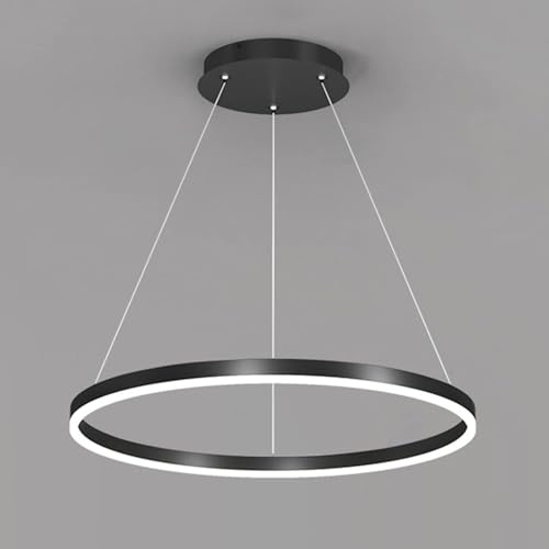 1-licht Single Circle Pendt Light Nordic Modern Ring Kronleuchter Hängende Verstellbare Led Hängelampe Für Wohnzimmer Schlafzimmer Esszimmer von Generic