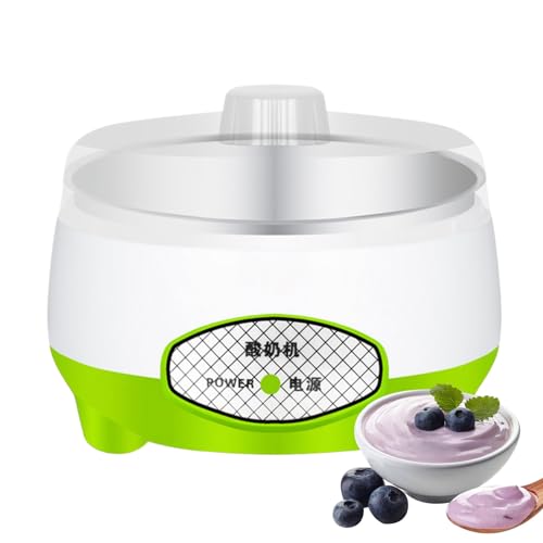 1.2L Joghurtmaschine - Multifunktionaler Joghurthersteller mit Edelstahlbehälter, automatischer Joghurthersteller | Maschine, um Joghurt zu Hause mit Tempera -Kontrolle zu machen von Generic