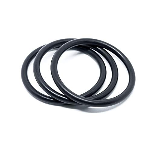 10 Pcs O-ring 45 mm x 55 mm x 5 mm | EPDM Kautschuk Dichtung Gummidichtung Oring 45x5-70 ShA von Generic