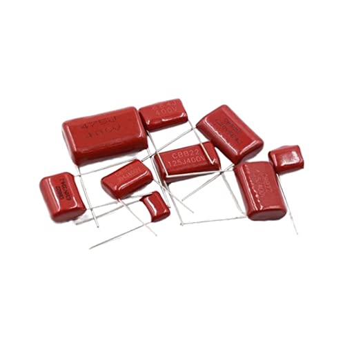 10 STÜCKE 63 V 100 V 250 V 400 V 450 V 630 V 2000 V CBB Polypropylenfolienkondensator 101 103 104 105 125J 221 222 223 224 225 332 333 334(100V224J-P5) von Generic