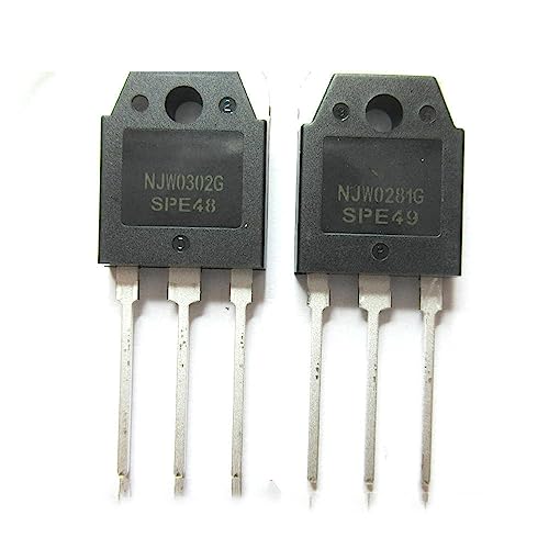 10 Stück = 5 Paar (5 Stück NJW0281G + 5 Stück NJW0302G) NJW0281 NJW0302 Hochtransistor von Generic