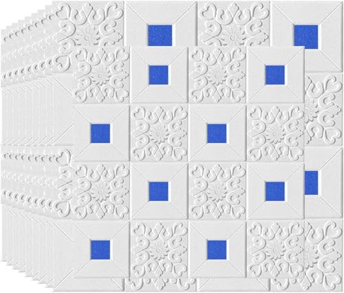 10 Stück Ziegeleffekt Wandpaneele, 27,6 X 27,6 DIY Selbstklebende Wandfliesen, 3D-tapete Wasserdicht, Aufkleben Auf Verkleidung Für Wände, Küche, Bad, Wohnzimmer Dekoration, A 10 Stück Ziegeleffekt Wandpaneele, 27,6 X 27,6 DIY Selbstklebende Wandfliesen, 3D-tapete Wasserdicht, Aufkleben Auf Verkleidung Für Wände, Küche, Bad, Wohnzimmer Dekoration, A von Generic