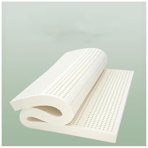 100% Natürlicher Latex Bio Atmung Und Komfortabel, Langlebig Und Nicht Leicht Zu Kollabieren Matratze Topper, Natürliche Latex -Matratze,7.5cm,80x220cm(31.5x87in) von Generic