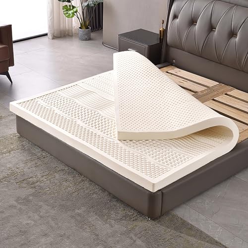 100 % natürliche Latexmatratze 7 Zonen orthopädisches Medium/weiche Festigkeit mit abnehmbarem Schutz 5 cm Dicke 135 x 190 cm 100 % natürliche Latexmatratze 7 Zonen orthopädisches Medium/weiche Festigkeit mit abnehmbarem Schutz 5 cm Dicke 135 x 190 cm von Generic