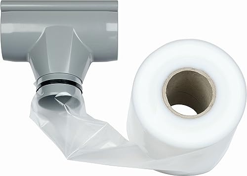 100m Fallrohr-Provisorium, Fallrohrschlauch, Ablaufschlauch 1A-Material mit UV Schutz transparent 100m Fallrohr-Provisorium, Fallrohrschlauch, Ablaufschlauch 1A-Material mit UV Schutz transparent von DEISS
