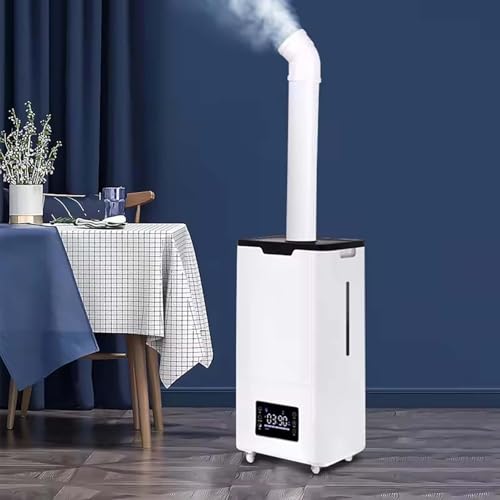 100w Industrieller Luftbefeuchter 1800ml/h Kommerzieller Luftbefeuchter, Anwendbar Bis Zu 120m² Leise Luftbefeuchter, 3-Gang-ultraschall-cool-Nebel-luftbefeuchter Für, Intelligent Models 100w Industrieller Luftbefeuchter 1800ml/h Kommerzieller Luftbefeuchter, Anwendbar Bis Zu 120m² Leise Luftbefeuchter, 3-Gang-ultraschall-cool-Nebel-luftbefeuchter Für, Intelligent Models von Generic