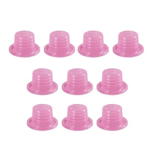 10PCS Silikon Dichtungen for Wasserhahn Leckage dicht Gummi Rohr Schlauch Sealer Washer(Pink) von Generic