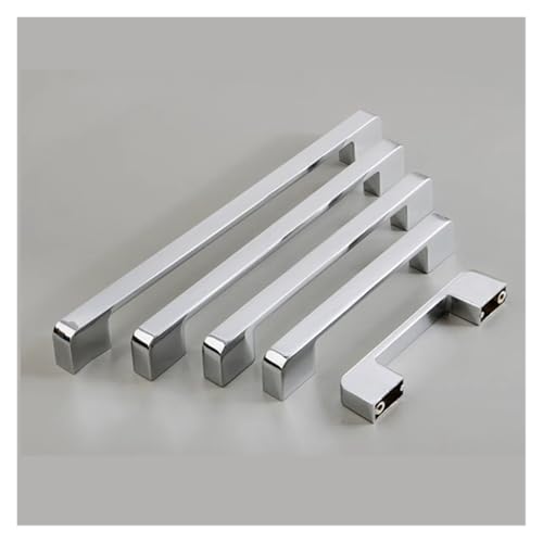 10er-Pack Küchenschrankgriffe, 128 mm Lochmitte, Türgriffe for Schrank, Kleiderschrank, Badezimmer, Edelstahl(Glossy finish) von Generic