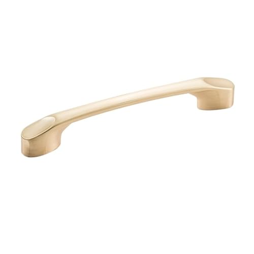 10er-Pack Küchenschrankgriffe mit 64/96/128 Lochmitten for Schrank, Kleiderschrank, Badezimmer, Zinklegierung(Gold 96) von Generic