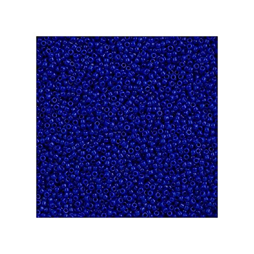 10g TOHO Rocailles 11/0, opaque Navy Blue (# 48) (TOHO seed beads 11/0, Opaque Navy Blue (#48)) Japanishe Glas Rund Perlen von Generic