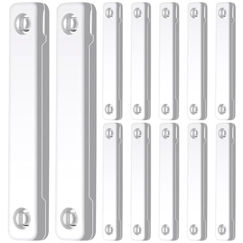 12 Stück Magnetstreifen mit Klebstoff | Magnete – Bildschirm Premium Hardware für Kinderzimmer Wohnung Wohnzimmer Garten Dachboden Schule Terrasse Dachboden von Generic