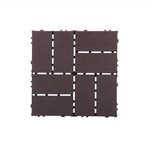 12"X12" Wasserdichter Außenbodenbelag, Verwandeln Sie Außenbereiche mit Ineinander Greifenden Terrassenfliesen, für Terrasse, Rasen, Hinterhof, Strand,Kaffee,2PCS 12"X12" Wasserdichter Außenbodenbelag, Verwandeln Sie Außenbereiche mit Ineinander Greifenden Terrassenfliesen, für Terrasse, Rasen, Hinterhof, Strand,Kaffee,2PCS von Generic