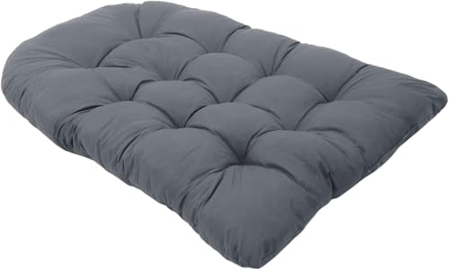 120 * 80cm Hängesessel Kissen - Wasserdichtes Und Uv-beständiges Sitzkissen Für Polyrattan Rattan Hängeschaukel, Dark Grey 120 * 80cm Hängesessel Kissen - Wasserdichtes Und Uv-beständiges Sitzkissen Für Polyrattan Rattan Hängeschaukel, Dark Grey von Generic