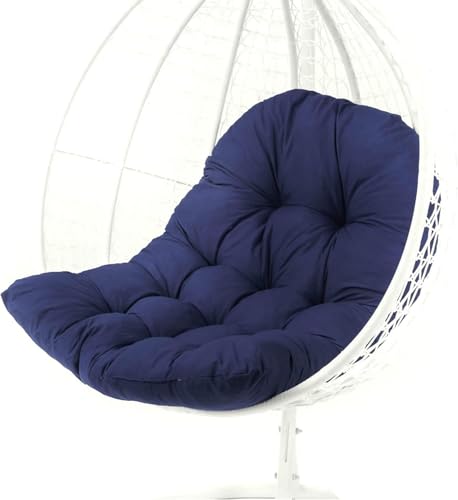 120 * 80cm Hängesessel Kissen - Wasserdichtes Und Uv-beständiges Sitzkissen Für Polyrattan Rattan Hängeschaukel, Navy Blue 120 * 80cm Hängesessel Kissen - Wasserdichtes Und Uv-beständiges Sitzkissen Für Polyrattan Rattan Hängeschaukel, Navy Blue von Generic