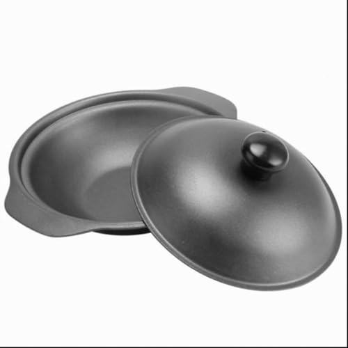 16-26cm Mini-Wok Aus Gusseisen, Traditioneller Wok Aus Gehämmertem Gusseisen Mit Hdle Und Deckel Für Die Restaurierung Zu Hause, Rostet Nicht, Langlebig, 26cm/10.23inch von Generic