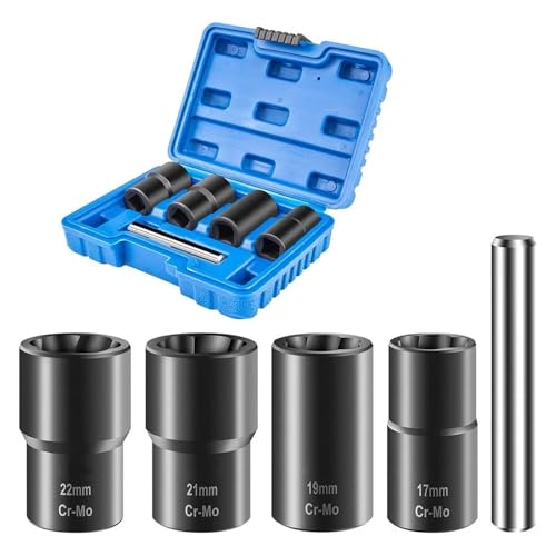 1Box ​​Radmuttern-Entferner Removal Tool Gebrochene Mutter Bolzen Extractor Hülse Werkzeug Gebrochen Draht Extractor von Generic