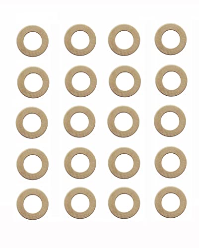 20 Stück EDC Taschenmesser Messing Unterlegscheibe Dichtung für Bugout AXIS Lock 535, Pivot Pin Unterlegscheiben Meson Unterlegscheibe Dichtungsring Ersatz, 0,4 x 9 x 5,2 mm 20 Stück EDC Taschenmesser Messing Unterlegscheibe Dichtung für Bugout AXIS Lock 535, Pivot Pin Unterlegscheiben Meson Unterlegscheibe Dichtungsring Ersatz, 0,4 x 9 x 5,2 mm von Generic