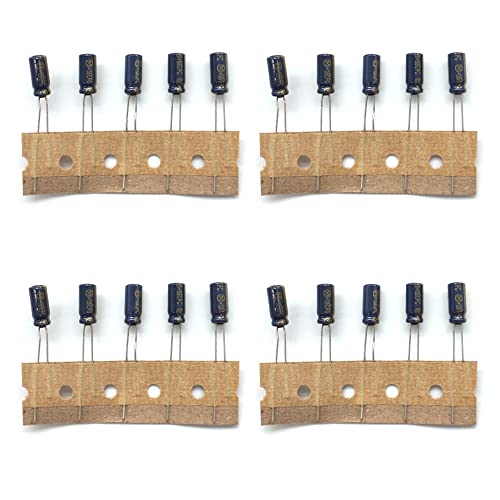 20 Stück Elko Kondensator FC 22uF 35V ±20% -40°C~105°C Low Impedance Kondensator Radial, 5 x 11 mm von Generic
