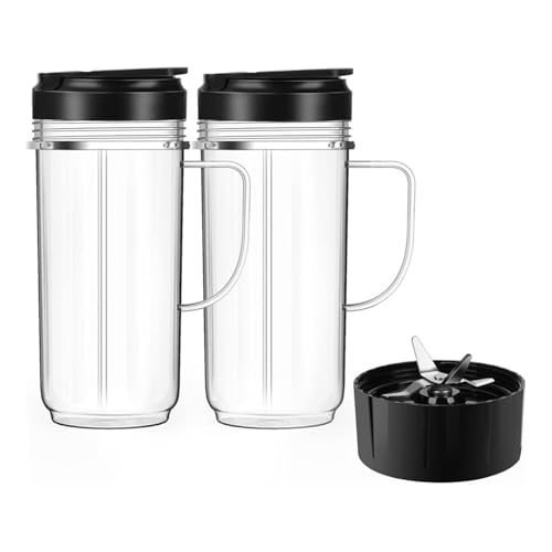 22 oz großer Becher mit Klappdeckel, Ersatzteil for To-Go-Deckel, 250 W MB1001 Mixerbecher mit Henkel 22 oz großer Becher mit Klappdeckel, Ersatzteil for To-Go-Deckel, 250 W MB1001 Mixerbecher mit Henkel von Generic