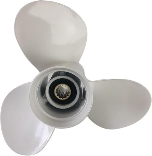 25-60 Ps Propeller Aus Aluminiumlegierung, Marine-außenbordpropeller, Bianco, 11 5/8X11-G von Generic