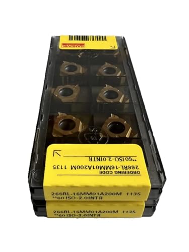 266RL-16MM01A200M 1135/Carbon-CNC-Klingenwerkzeug, 10 Stück von Generic
