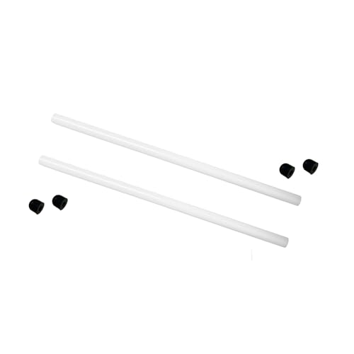 2Pcs für Intex Pure Spa 2 7/8" SSP-H-20-M,SB-20M 28401YW/CT28637EG 28638R/G 401MImpeller Pumpe Welle Fix E90 Fehler Zirkonia Keramik Welle Welle (mit 4 Kappen) von Generic