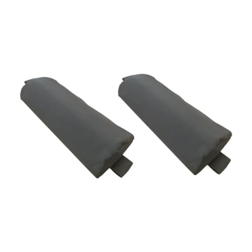 2er Pack Liege Kopfkissen, Weiche, Tragbare, Multifunktionale Kopfstützenkissen für Drinnen Und Draußen, Dunkelgrau 2er Pack Liege Kopfkissen, Weiche, Tragbare, Multifunktionale Kopfstützenkissen für Drinnen Und Draußen, Dunkelgrau von HuadaXtai