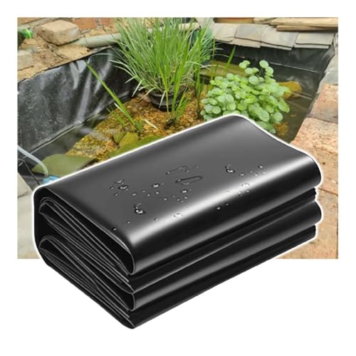 3,3–49,2 Fuß Lange Mehrzweck-PVC-Teichfolie for Koiteiche, Gartenwasserfallbrunnen, hält extremen Bedingungen Stand, schützt Teiche(9X14m) von Generic