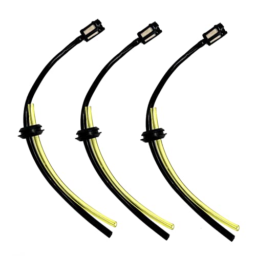 3 Satz Benzinfilter Benzinschlauch kit Tankdichtung für Einhell BHS 26 / BPH 2652/1 / BG-PH 2652 Benzin Heckenschere von Generic